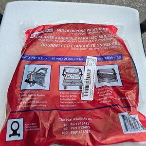 Ameriseal Multi Purpose NEW Weather Stripping Door Hatch Trunk 3/4" x 7/8" 8" ft